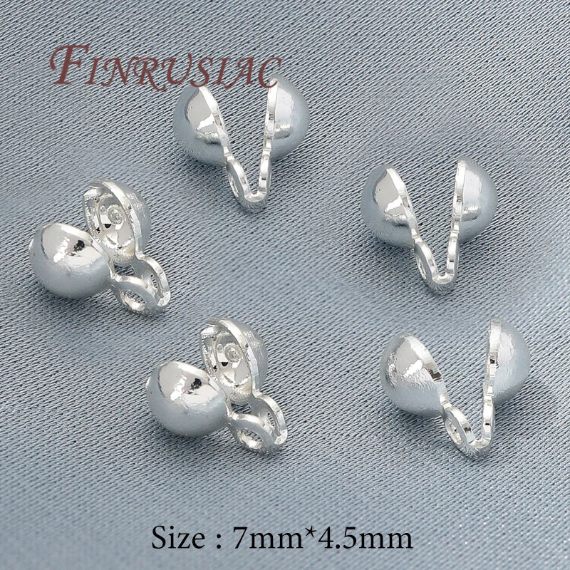 18K Gold Plated Crimp Beads & Cover Findings – DIY Jewelry