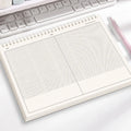 B5 Coil Notebook Grid & Lined Pages – Thick Paper Memopad