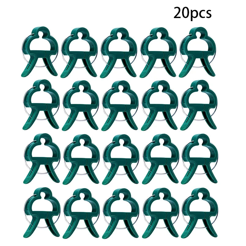 20Pcs Reusable Plant Support Clips for Vines & Seedlings