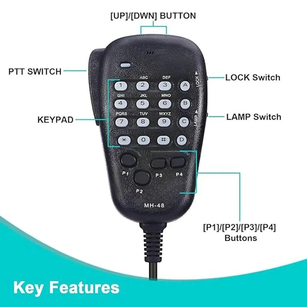 MH-31A8J 8-Pin Mic for Yaesu FT-891 FT-991A | HpLive