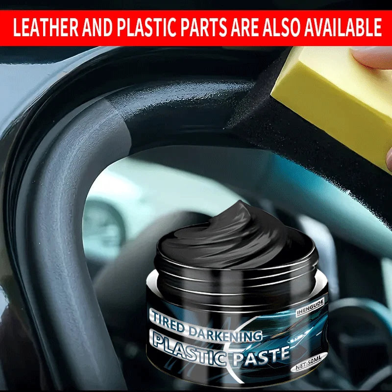 Auto Plastic Restorer Back to Black Shine Polish & Wax