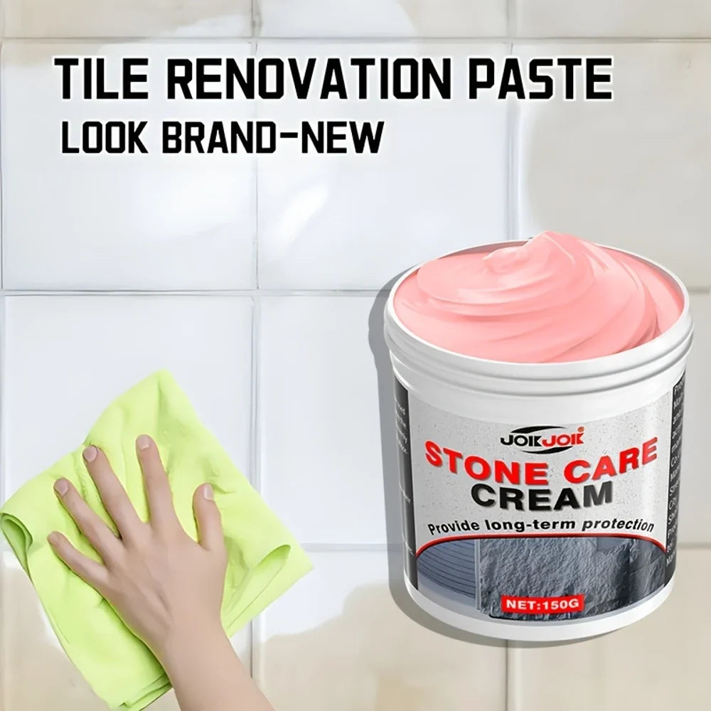 JOKJOK Stone & Metal Polish – Marble, Granite & Tile Wax Paste