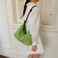 Women's Color-Block Embroidered Canvas Crossbody Bag | Nixie