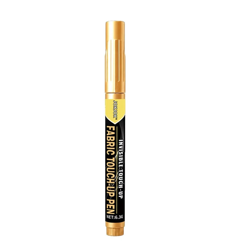 White Fabric Marker Pen – Fine Tip Water-Based Cloth Art