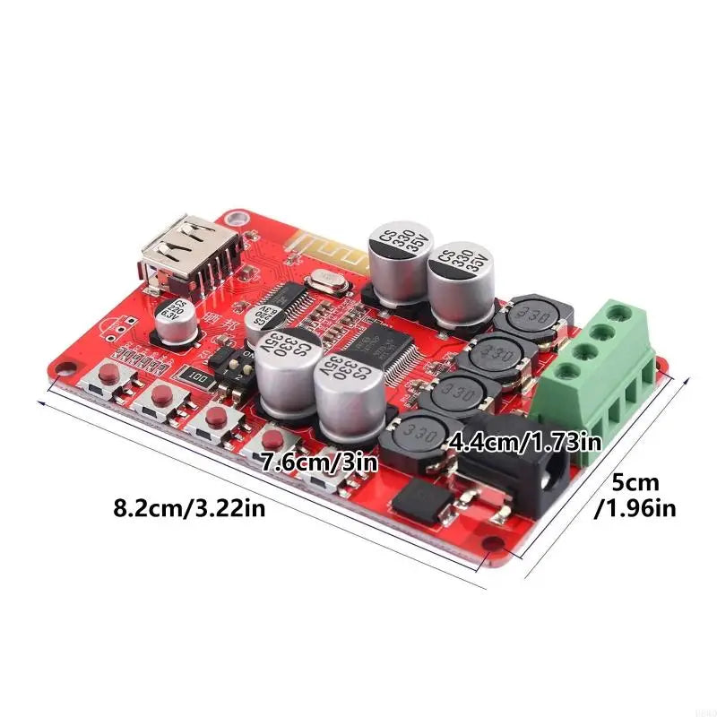Stereo Bluetooth Amplifier Board 2×25W Desktop Speaker Module