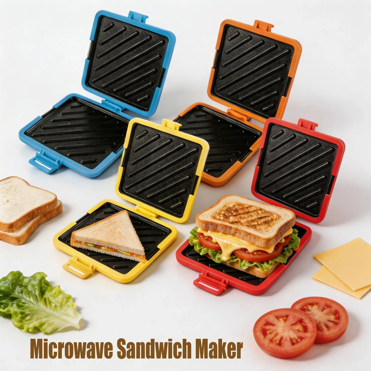 Nixie Microwave Sandwich Maker – Nonstick Crispy Toastie