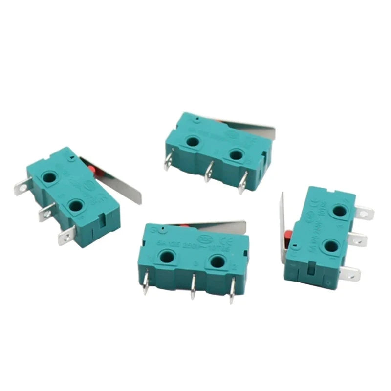 KW4-3Z-3 Micro Limit Switch 3-Pin Dustproof 5-Pack | 3D Printer
