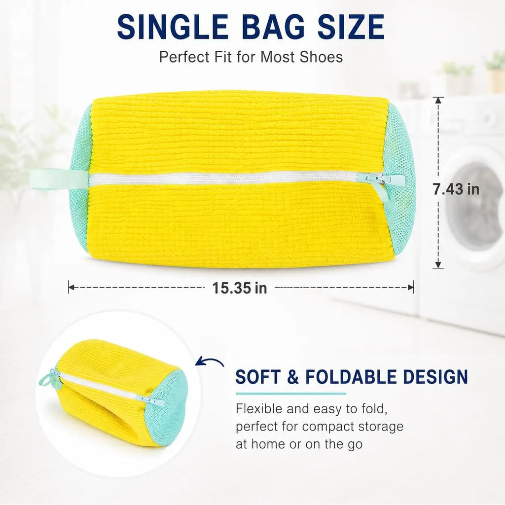 Shoe Washing Bag – Durable Mesh Laundry Bag for Sneakers