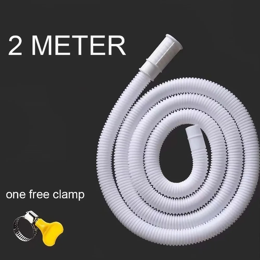 Plastic Drain Hose for AC & Washing Machine – 1/2/3m