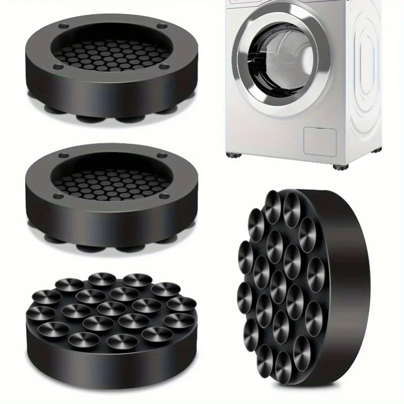 4-Pack Anti-Vibration Pads for Washing Machine & Appliances