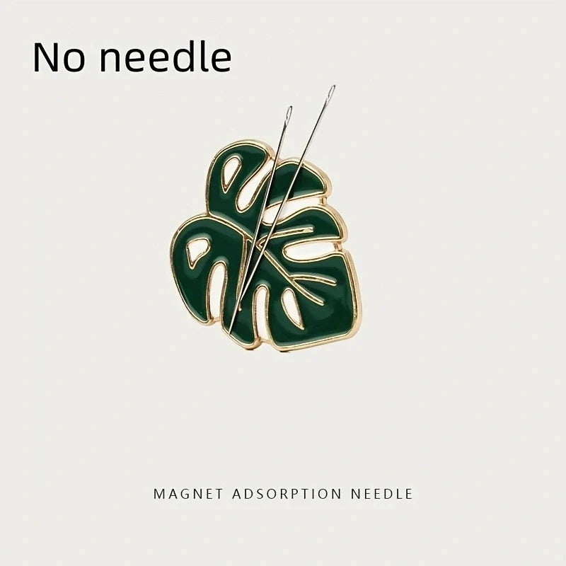 Magnetic Needle Holder Double Magnet Fridge Sticker Organizer