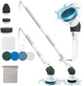 Electric Spin Scrubber – Cordless 8-in-1 Brush with LED Display