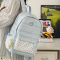 Korean Style Lightweight School Backpack for Girls 20-35L