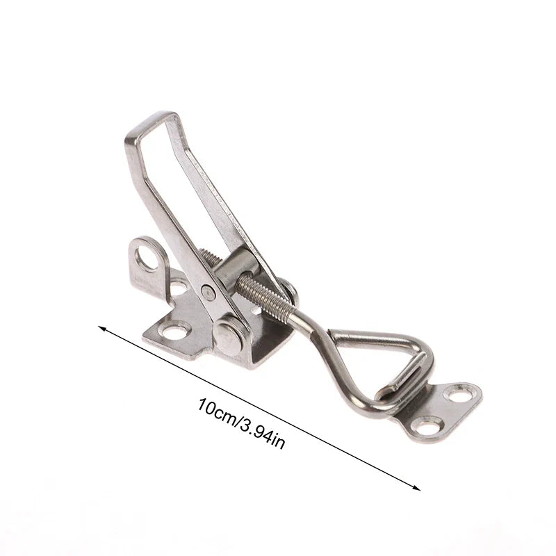 304 Stainless Steel Marine Deck Hasp Lock Latch Clamp Fastener