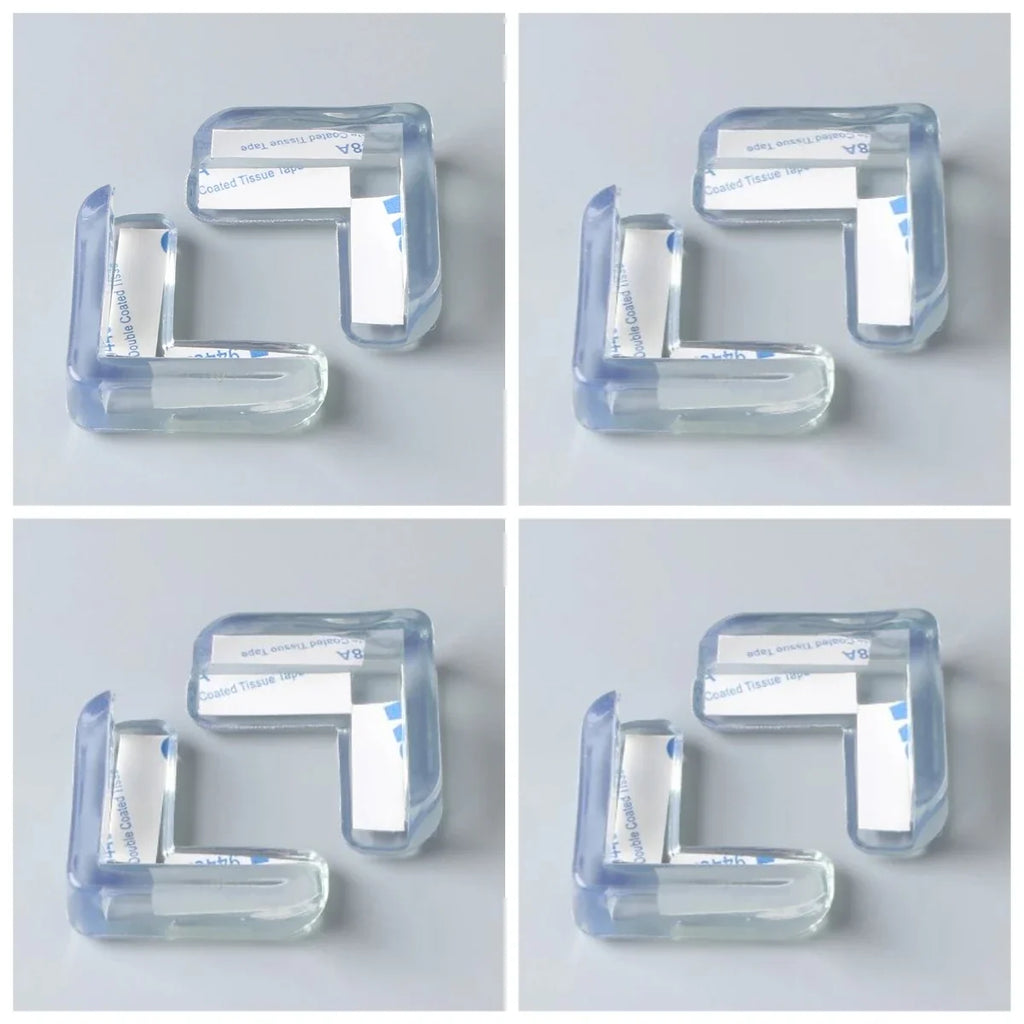 Transparent Silicone Corner Guards – Furniture Edge Bumpers