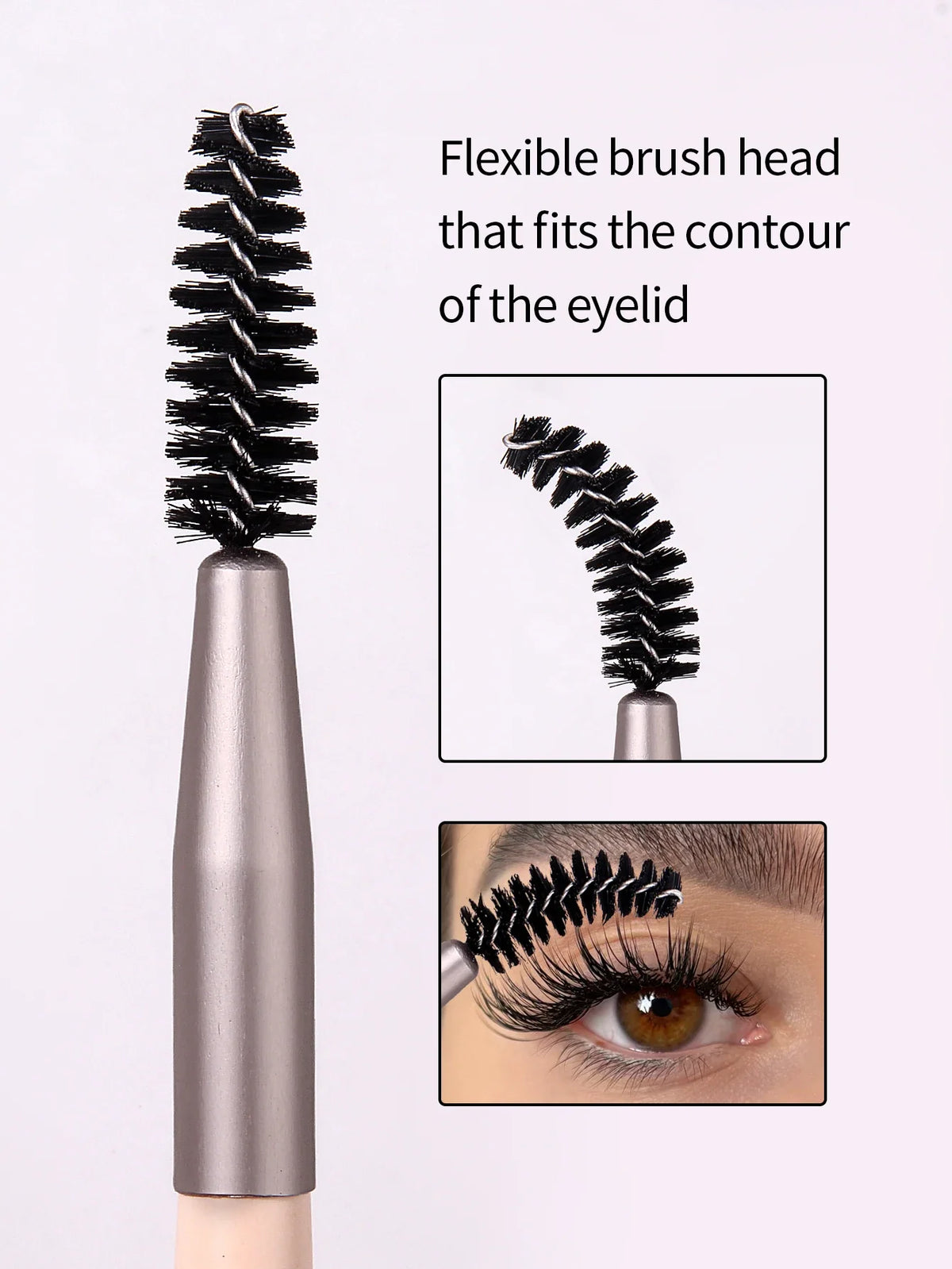 2-Piece Eyelash Brush Set – Mascara Wands & Lash Comb