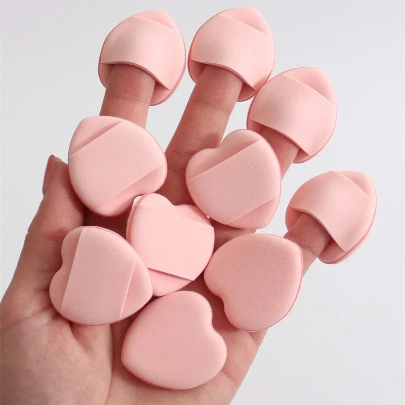 Mini Finger Powder Puff Set – Foundation & Concealer Sponge