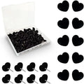 50pcs Heart Shape Push Pins – Cork Board & Photo Wall Thumbtacks