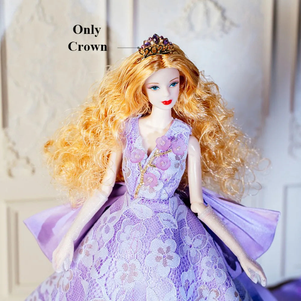 Purple Lace Doll Clothes Set | 1/6 Scale Fashion Doll Outfit