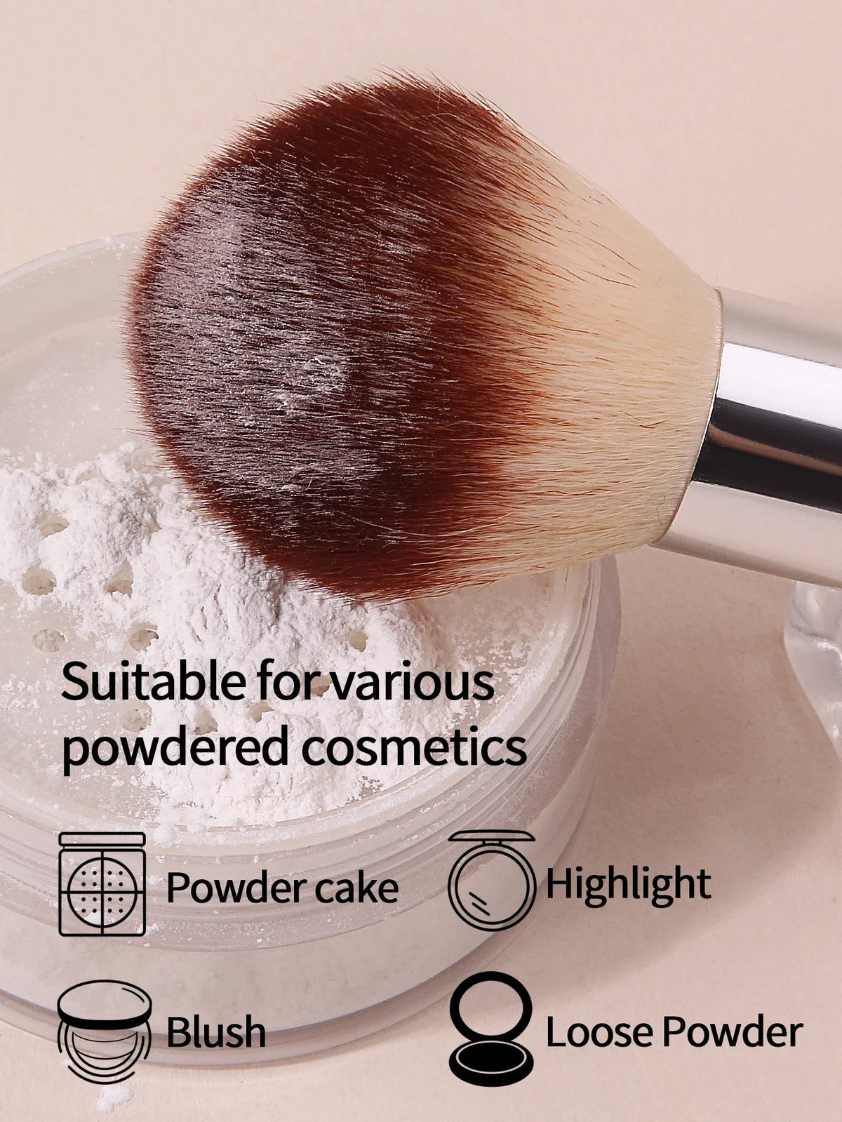 Professional Makeup Brush – Foundation, Powder, Blush & Concealer