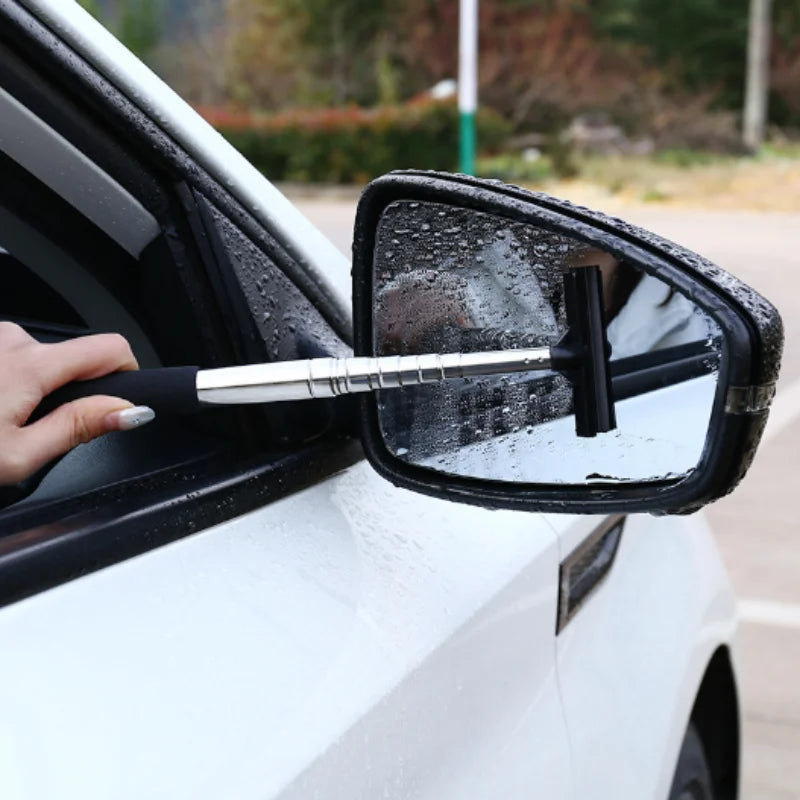 Telescopic Car Mirror & Window Cleaning Brush | Silicone