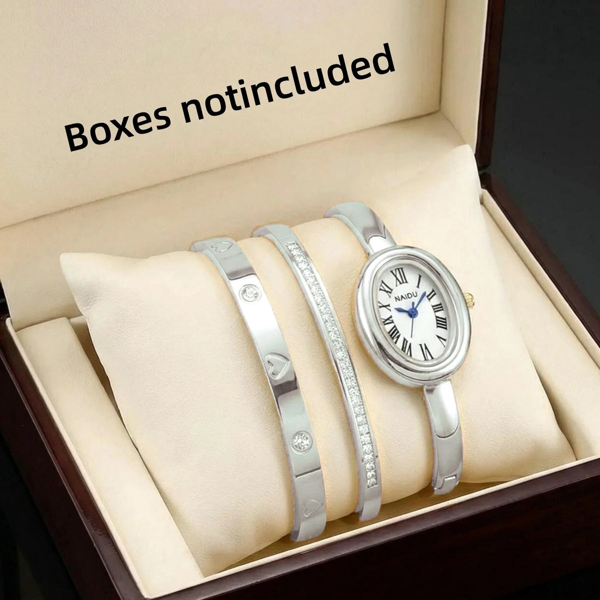 Women's Casual Roman Numeral Quartz Watch | Alloy Band