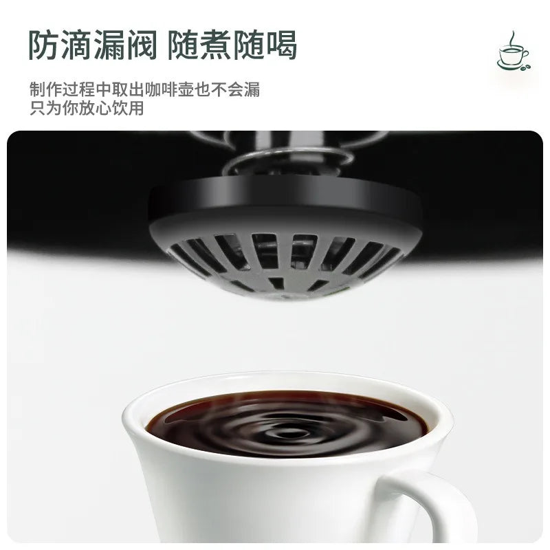 DUTRIEUX Compact Drip Coffee Maker & Tea Brewer – Electric