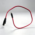 SAE to DC 5.5x2.1mm Power Adapter Cable Set | 14AWG 60cm
