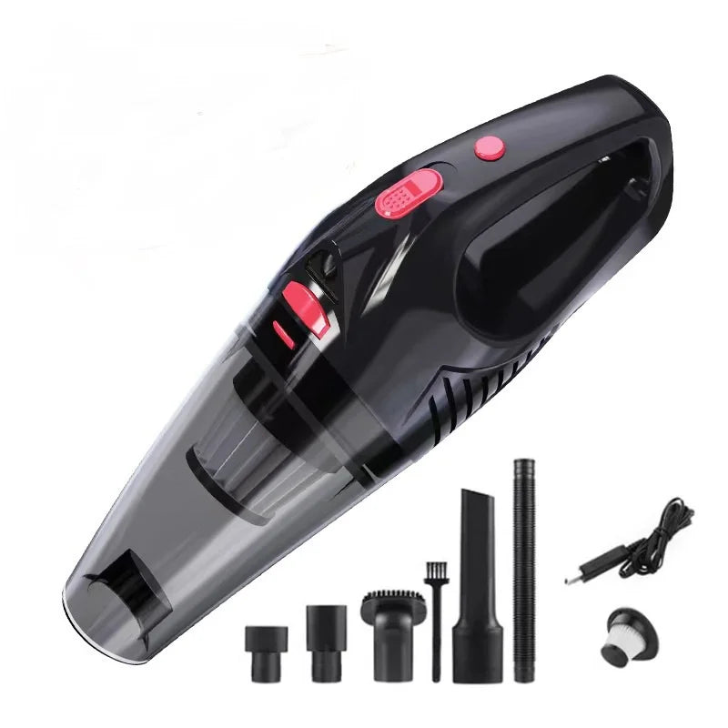 Portable Handheld Vacuum Cleaner for Car – 60W Bagless