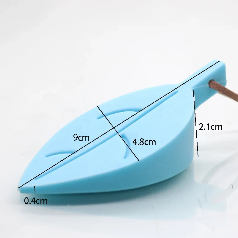 Silicone Leaf Door Stopper – Baby-Safe Anti-Pinch Wedge