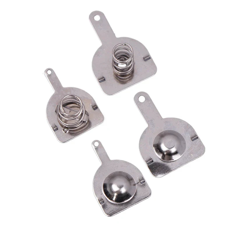 10Pcs 18650 Battery Spring Contact Sheets 16x16mm 18.5x16.5mm