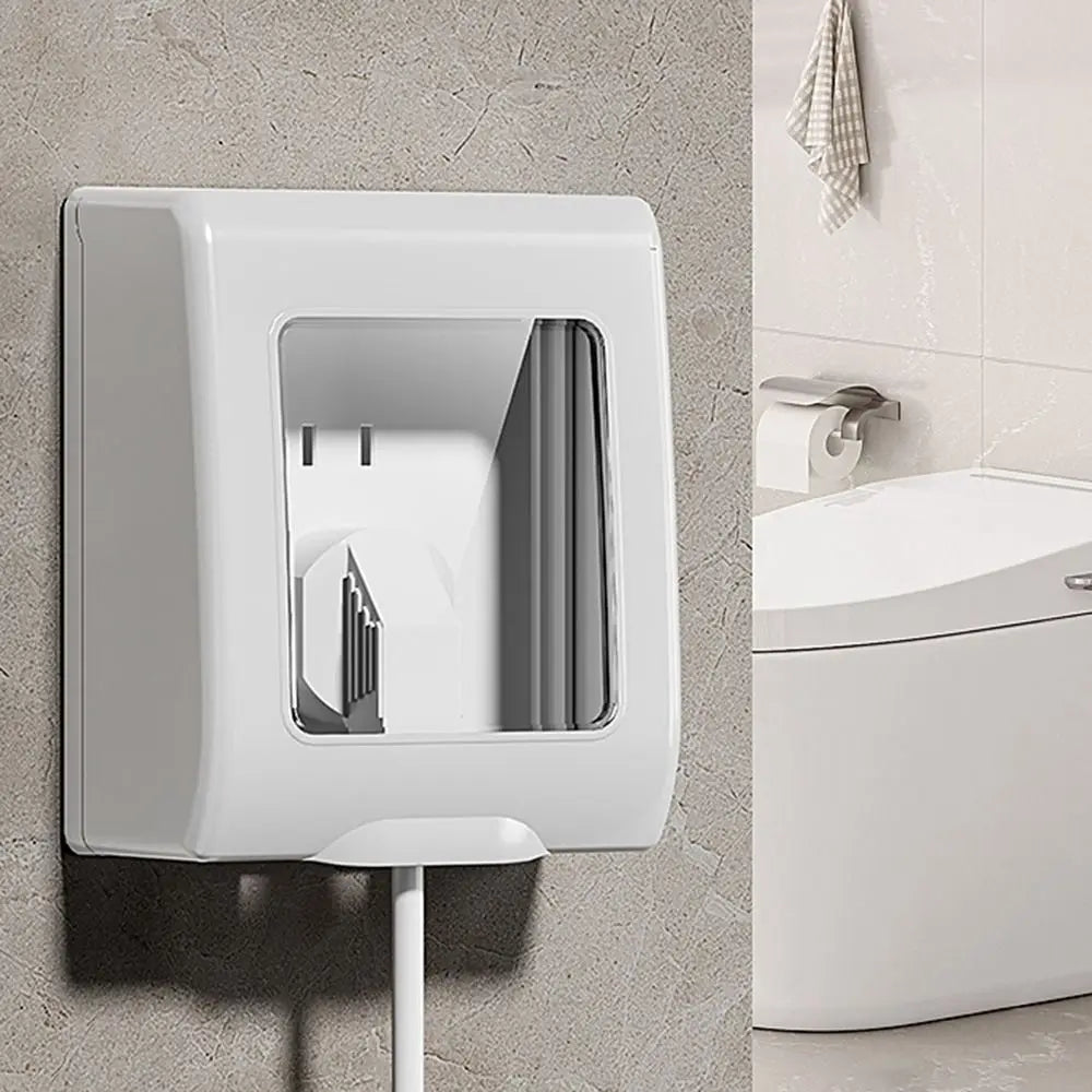 Waterproof Switch Cover | Transparent Splash-Proof Plug Box