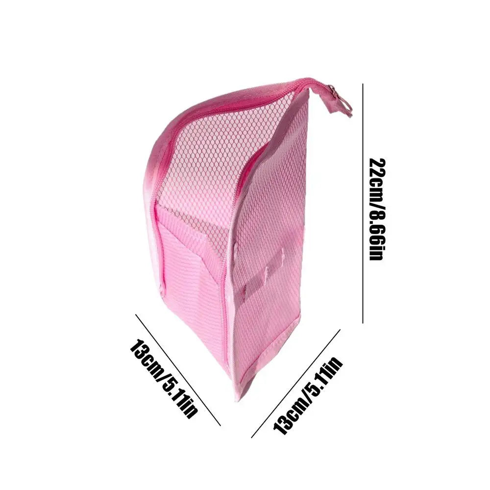 Waterproof Stand-Up Travel Toiletry Bag | Toothbrush Holder