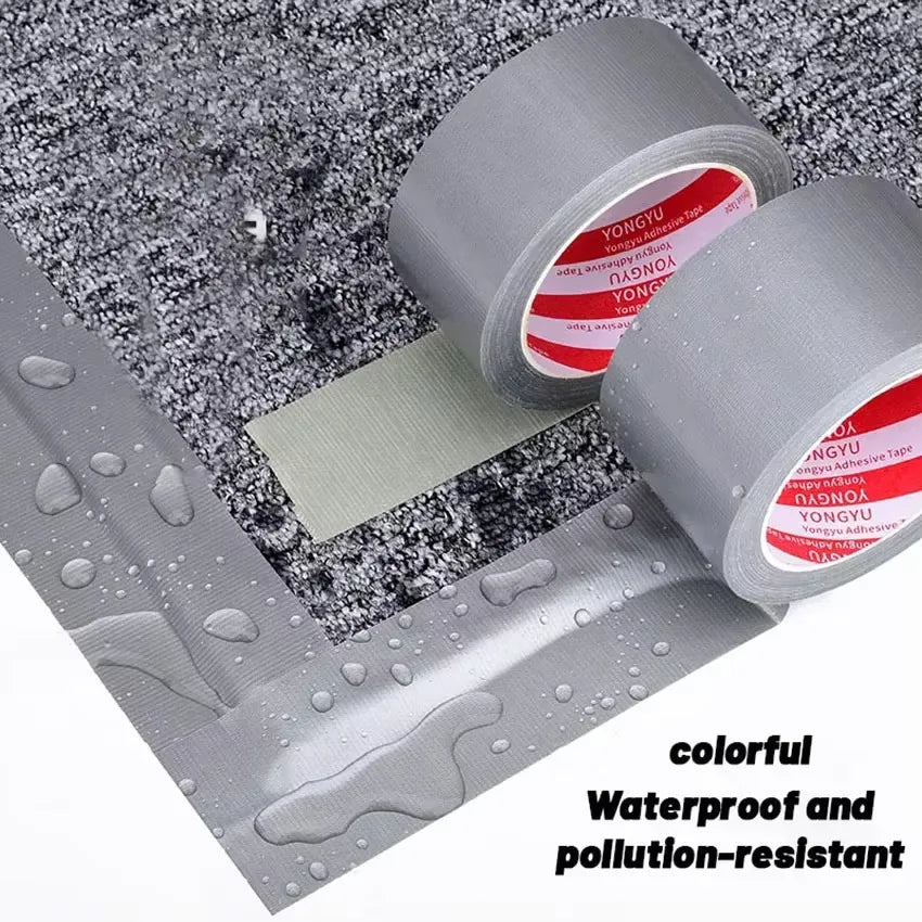 10m Waterproof Heavy-Duty Silver Repair Tape | Industrial Adhesive