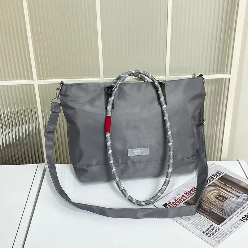 Nixie Large Nylon Tote Bag – Lightweight Waterproof Crossbody