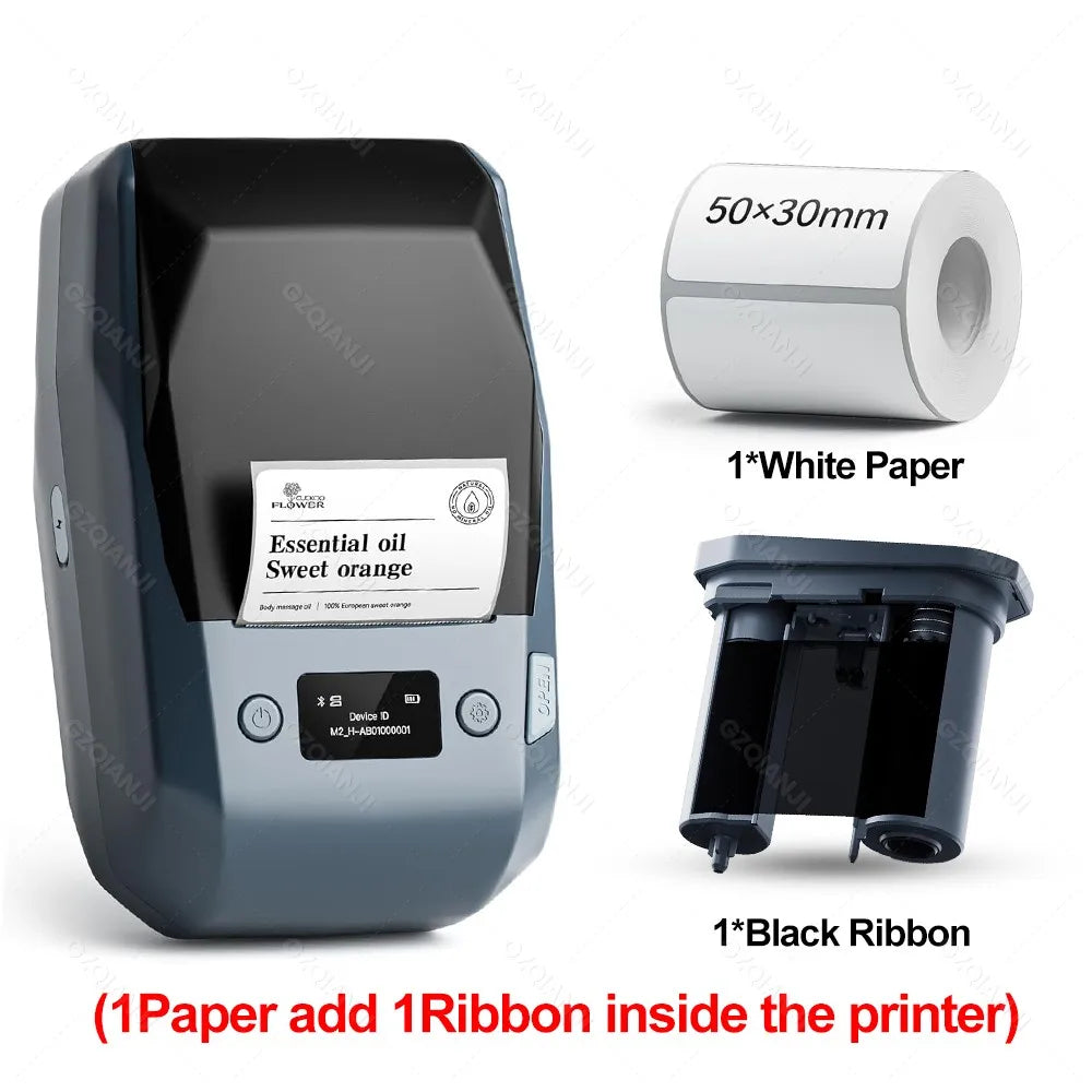 Niimbot M2 Thermal Transfer Label Printer – Barcode & Tag Maker