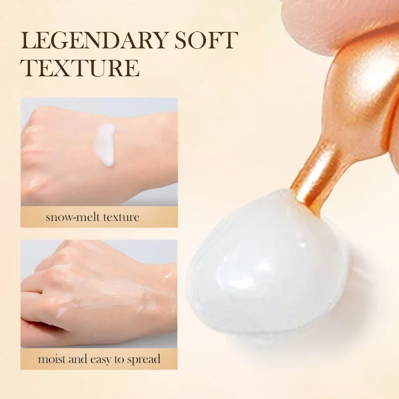 Rose & Snail Extract Face Serum Capsules – Brightening Moisturizer