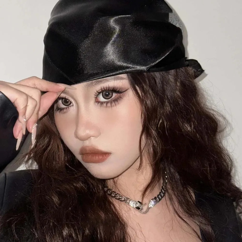 Y2K Hip-Hop Headscarf – Punk Bling Women Hair Accessory