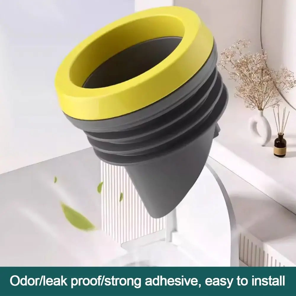 Toilet Flange Sealing Ring – Anti-Leak Rubber Gasket Washer