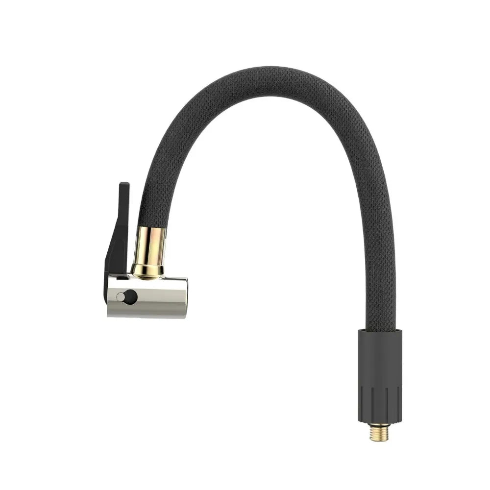 M6 Thread Tire Inflator Hose Adapter | Push-Lock Anti-Leak
