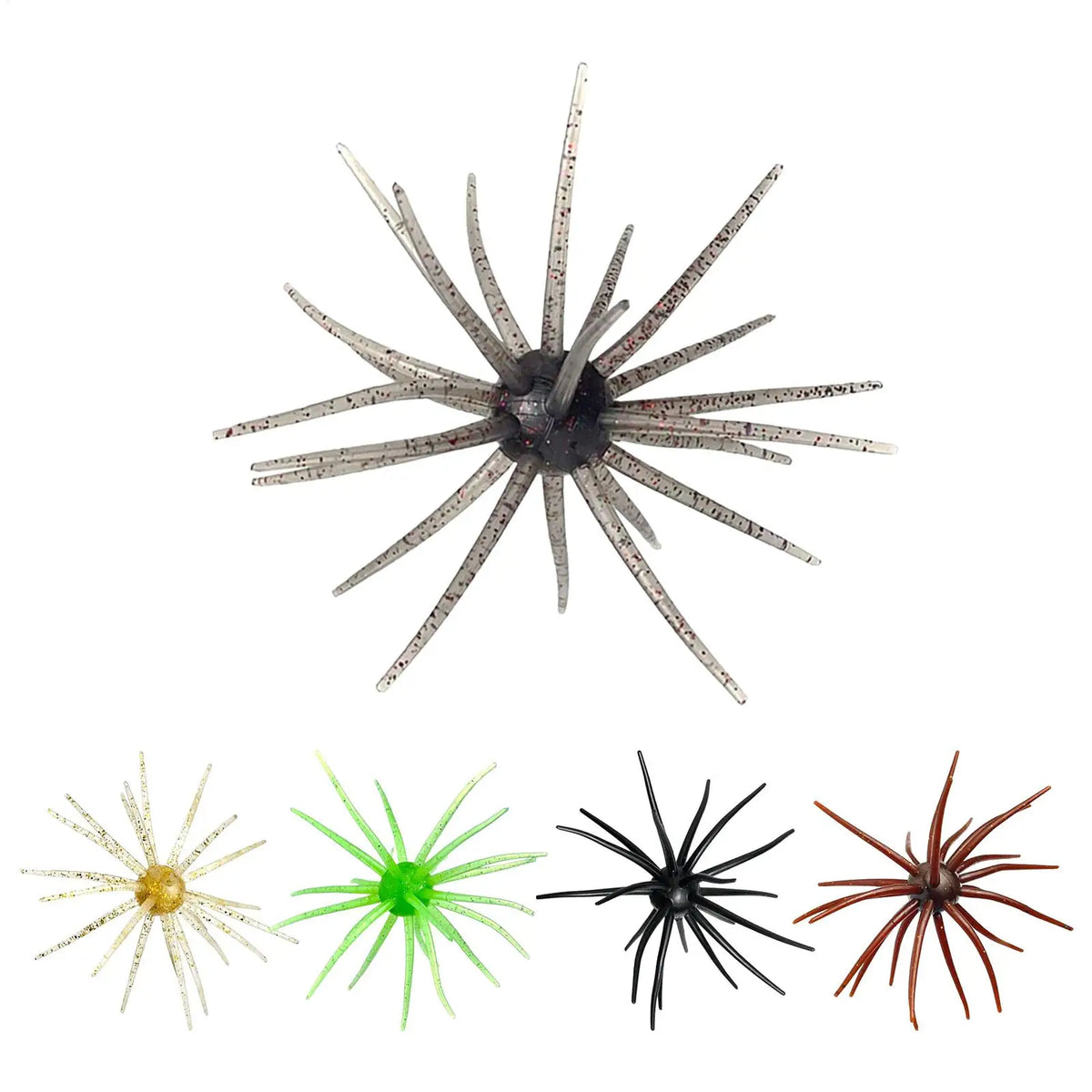 Realistic Sea Urchin Fishing Lure – Soft Silicone Bait