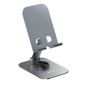 Rocoren 360° Foldable Metal Desk Phone & Tablet Stand