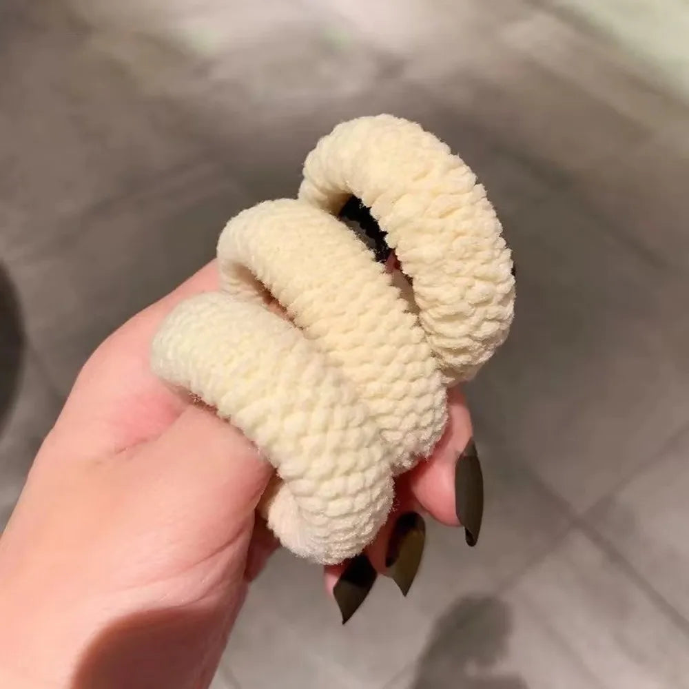 Mix Color Scrunchies Set – Bold Thick Hair Ties for Women