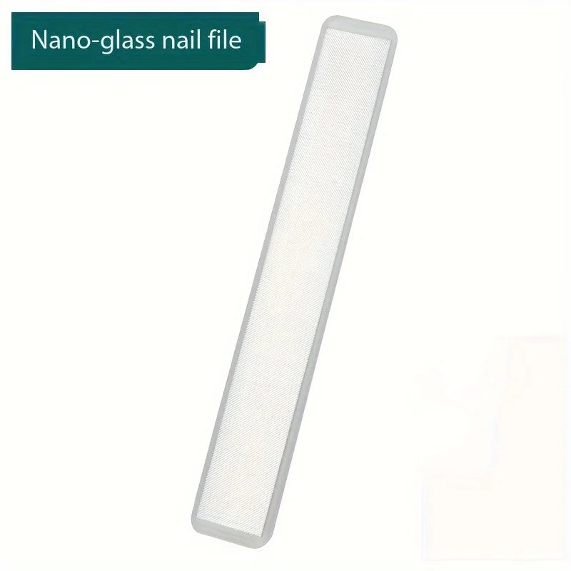 Nano Glass Nail File Set – Portable Manicure Tool 1 or 3 PCS