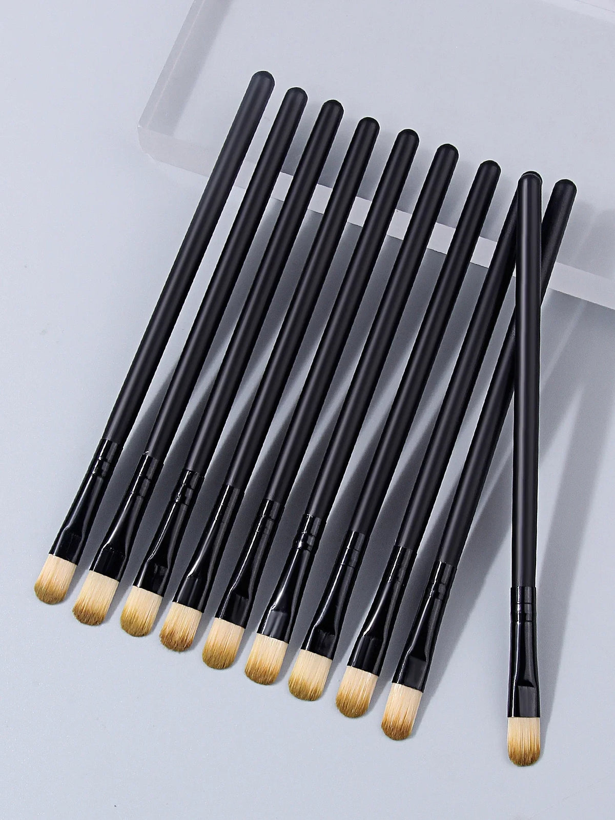 10-Piece Eye Makeup Brush Set – Eyeshadow, Liner & Brow