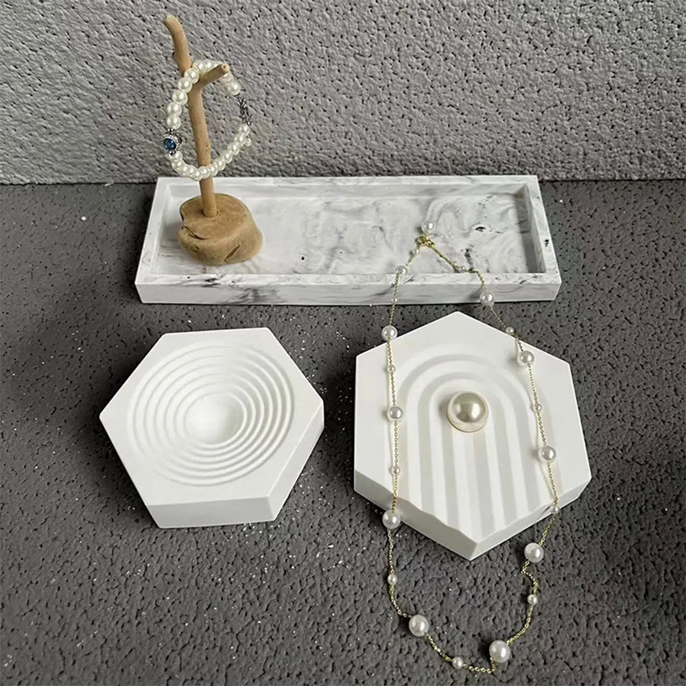 Wave Silicone Mold – Candle Holder, Trinket Tray & Incense Dish