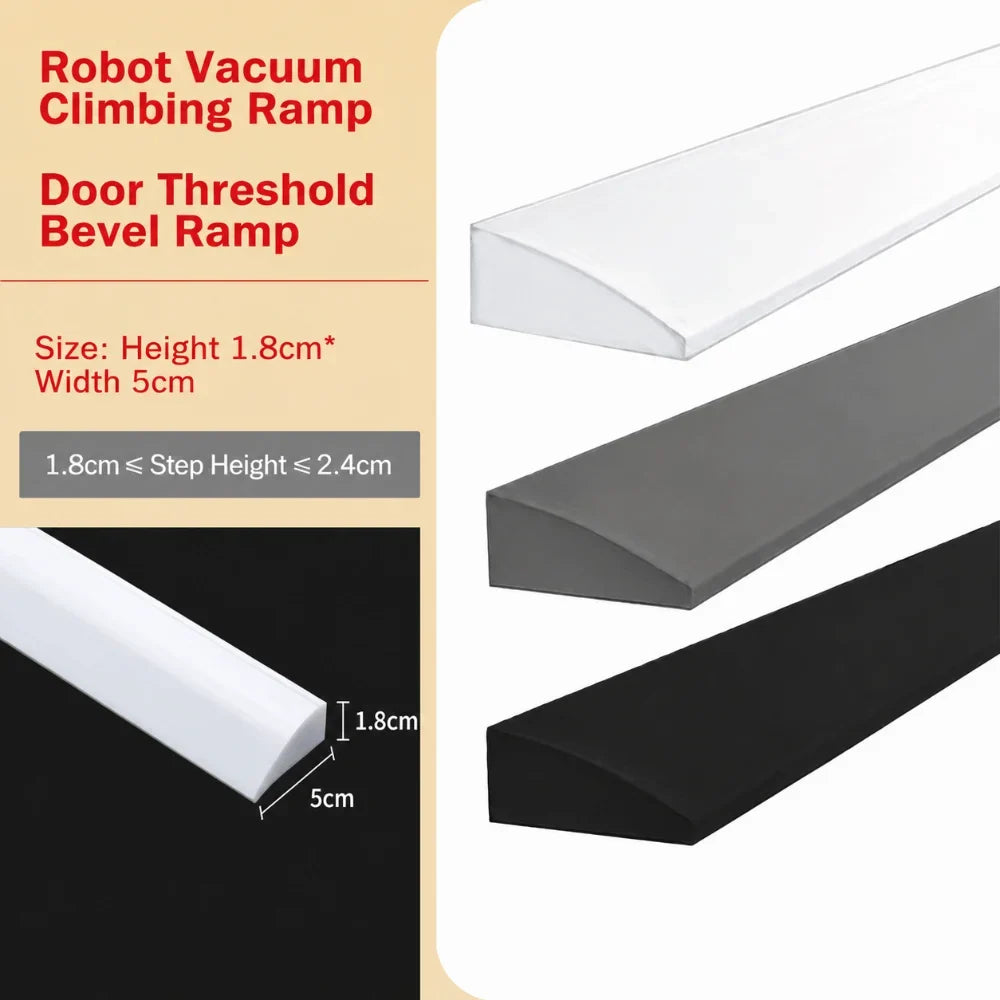 1M Silicone Threshold Ramp Strip – Anti-Slip Water Barrier