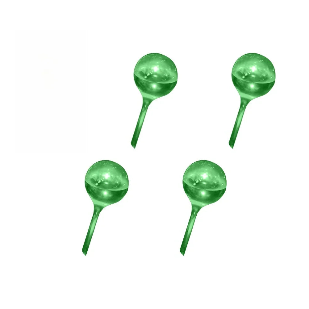 PVC Automatic Plant Watering Globes – 4pcs Drip Kit
