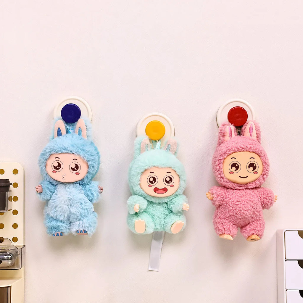 Colorful Suction Cup Hooks No-Drill Wall Hooks Bathroom Kitchen