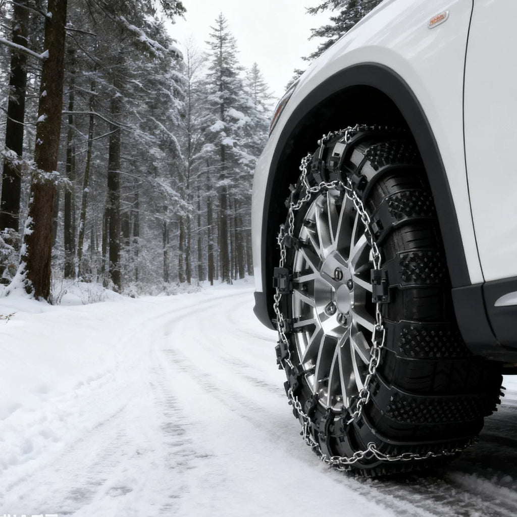 10-Pack Heavy-Duty TPU Snow Tire Chains – Anti-Slip 16–27.5cm